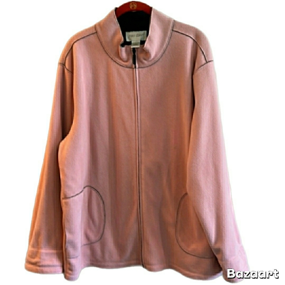 Sport Savvy, Zip-up Jacket, Size 1X